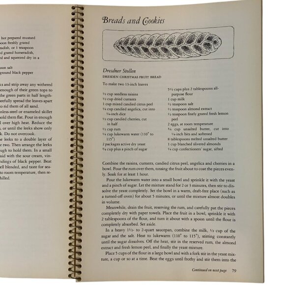 Time Life Foods of the World The Cooking Of Germany Spiral-Bound Cookbook 1969 - Picture 8 of 10